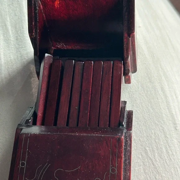 Elegant , VINTAGE 8pc Oriental chopsticks. - Picture 7 of 8